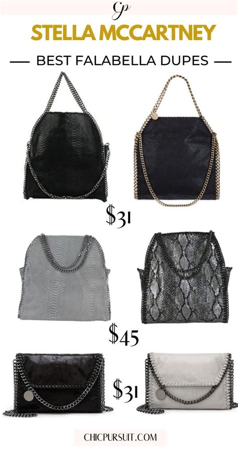 dupe for falabella bag|falabella mccartney handbags.